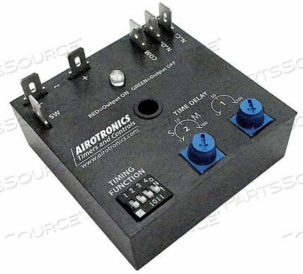 ENCAPSULATED TIMING RELAY 12VDC 10A by Airotronics ENCAPSULATED TIMING RELAY 12VDC 10A by Airotronics