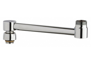 7IN DOUBLE-JOINTED SWING SPOUT EXTENSION by Chicago Faucets