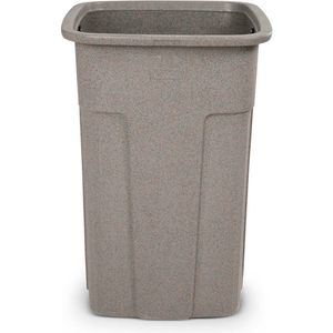 SLIMLINE SQUARE CONTAINER, 50 GALLON, GREYSTONE by Toter