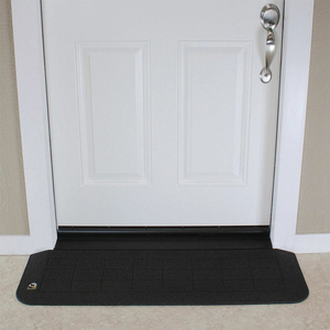 ADA RAMP 5IN.H 59-1/2IN.L 48IN.W BLACK by Saferesidential Ramps