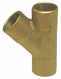 WYE 45 DEG. CAST BRONZE 3/4 TUBE CXCXC by Nibco WYE 45 DEG. CAST BRONZE 3/4 TUBE CXCXC by Nibco