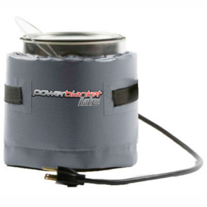 LITE INSULATED PAIL HEATER FOR 1 GALLON PAIL, 85F FIXED TEMP, 120V by Powerblanket