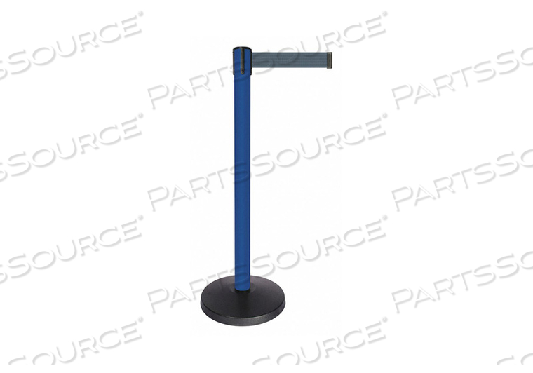 BARRIER POST BLUE POST DARK GRAY BELT by Queueway BARRIER POST BLUE POST DARK GRAY BELT by Queueway