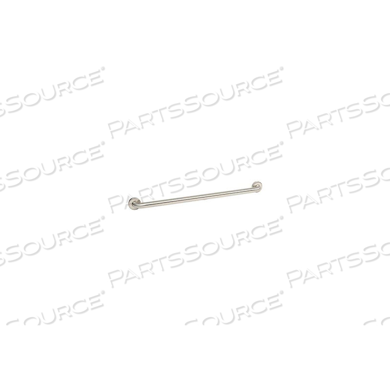 1-1/2" DIA. STRAIGHT SATIN GRAB BAR 36"W by Bobrick Washroom Equipment, Inc