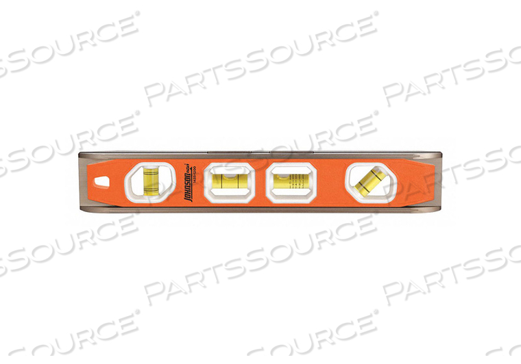 TORPEDO LEVEL ALUMINUM 12 L 4 VIALS by Johnson Level TORPEDO LEVEL ALUMINUM 12 L 4 VIALS by Johnson Level