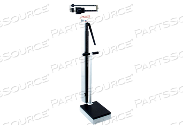 PHYSICIAN’S SCALE, WEIGHBEAM, 400 LB X 4 OZ/175 KG X 100 G, HEIGHT ROD, HANDPOST by Detecto Scale / Cardinal Scale PHYSICIAN’S SCALE, WEIGHBEAM, 400 LB X 4 OZ/175 KG X 100 G, HEIGHT ROD, HANDPOST by Detecto Scale / Cardinal Scale