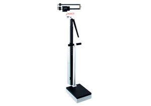 PHYSICIAN’S SCALE, WEIGHBEAM, 400 LB X 4 OZ/175 KG X 100 G, HEIGHT ROD, HANDPOST by Detecto Scale / Cardinal Scale