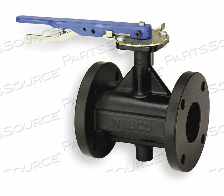 BUTTERFLY VALVE LEVER 6 IN CAST IRON by Nibco
