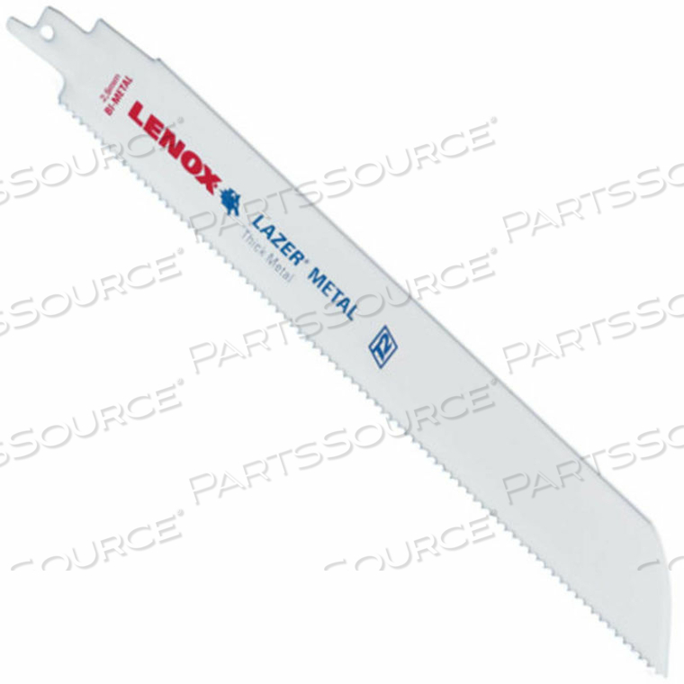 METAL CUTTING RECIPROCATING SAW BLADE - 18 TPI 4"X3/4"X.035" 50-PACK by Lenox METAL CUTTING RECIPROCATING SAW BLADE - 18 TPI 4"X3/4"X.035" 50-PACK by Lenox