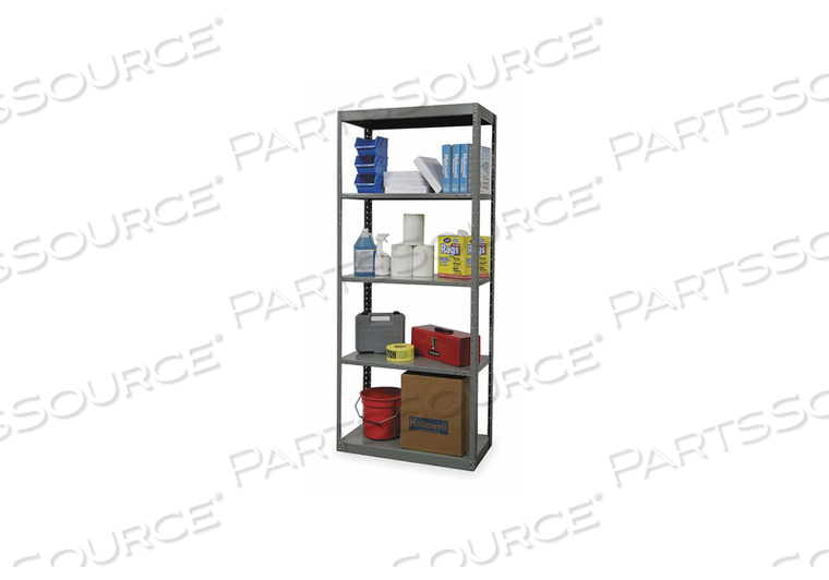 METAL SHELVING OPEN 87 H 5 SHELF by Hallowell METAL SHELVING OPEN 87 H 5 SHELF by Hallowell