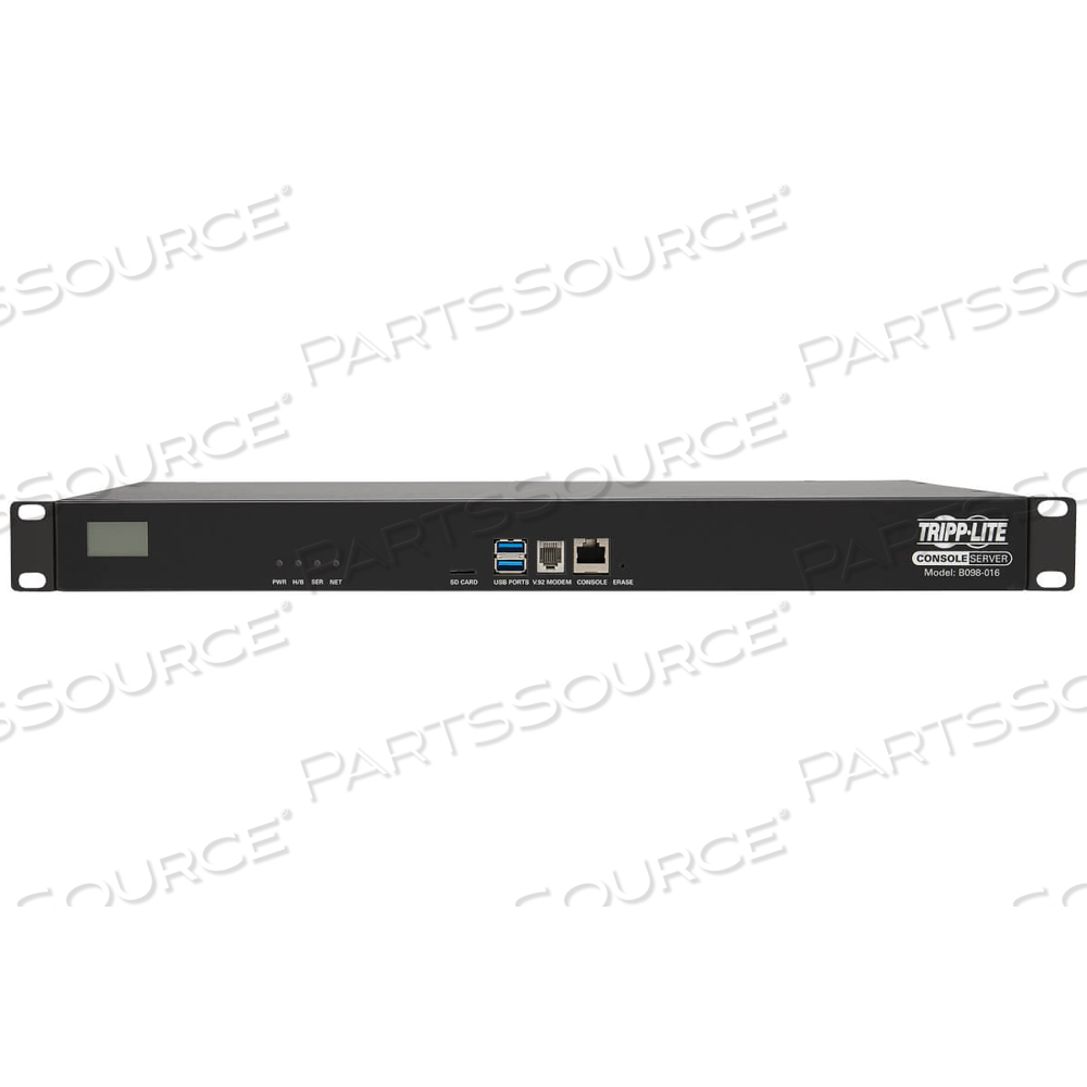 SERIAL CONSOLE SERVER 16-PORT 2 USB PORTS DUAL GBE 16GB FLASH 1U by Tripp Lite SERIAL CONSOLE SERVER 16-PORT 2 USB PORTS DUAL GBE 16GB FLASH 1U by Tripp Lite