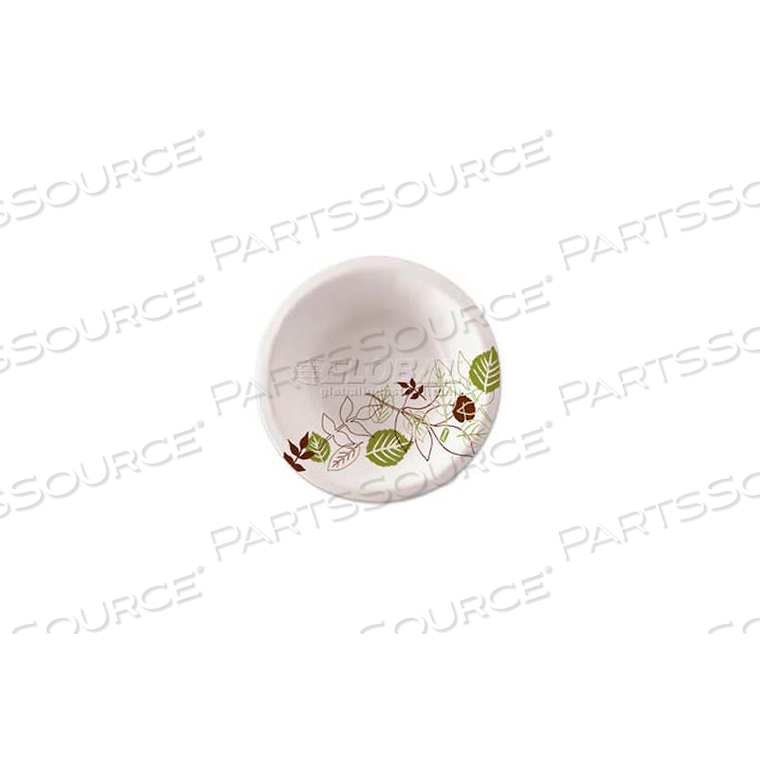 PATHWAYS PAPER BOWLS, 12 OZ., GREEN/BURG/WHT, 125/PACK by Dixie