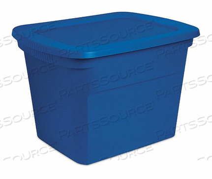 STORAGE TOTE 16-1/8 OUTSIDE H 18 GAL. by Sterilite