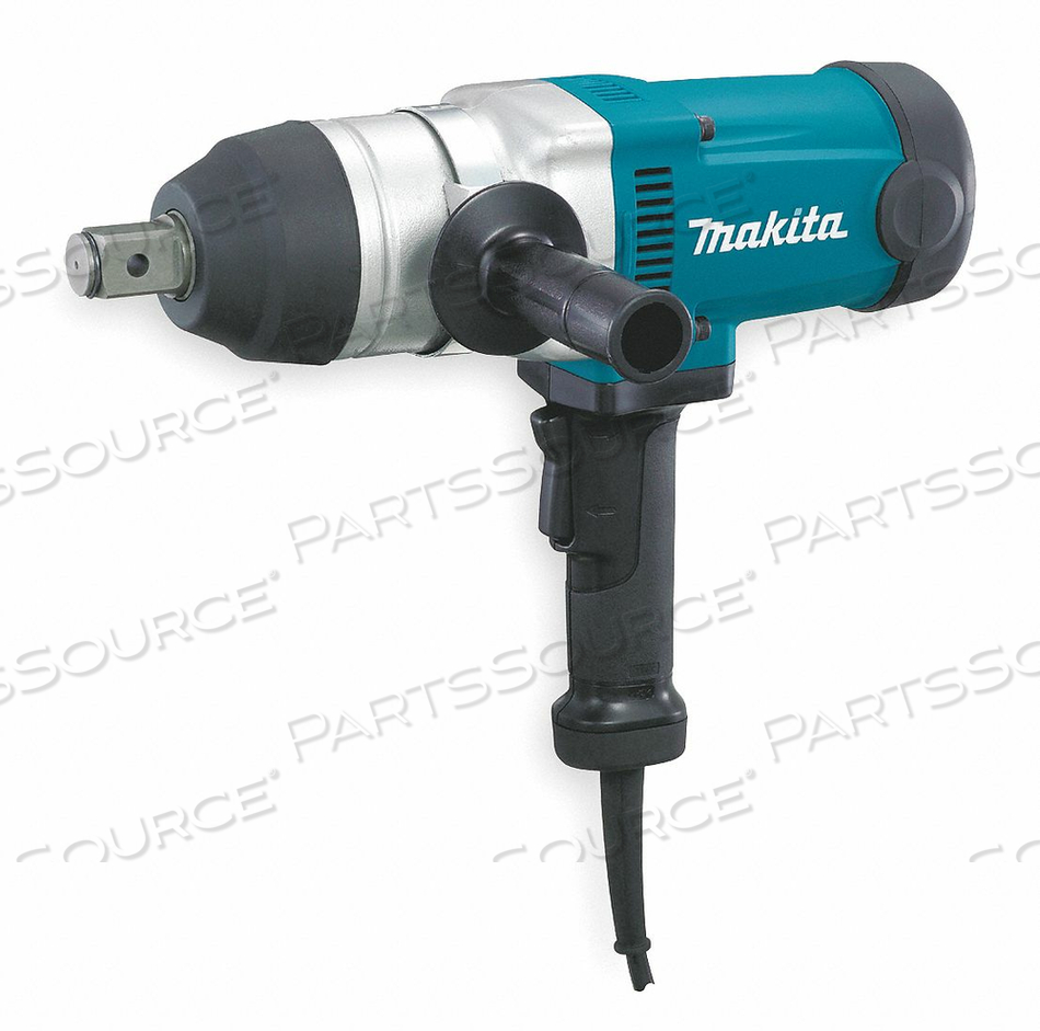 1" IMPACT WRENCH W/ FRICTION RING ANVIL, 1,500 IPM, 738 FT. LBS., REVERSIBLE, CASE by Makita 1" IMPACT WRENCH W/ FRICTION RING ANVIL, 1,500 IPM, 738 FT. LBS., REVERSIBLE, CASE by Makita