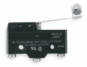 SNAP SWITCH 15A SPDT HINGE ROLLER LEVER by Omron - Electronic Division SNAP SWITCH 15A SPDT HINGE ROLLER LEVER by Omron - Electronic Division
