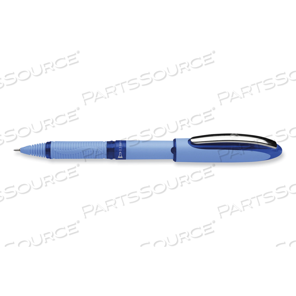 ONE HYBRID N ROLLER BALL PEN, STICK, EXTRA-FINE 0.3 MM, BLUE INK, BLUE BARREL by Schneider ONE HYBRID N ROLLER BALL PEN, STICK, EXTRA-FINE 0.3 MM, BLUE INK, BLUE BARREL by Schneider