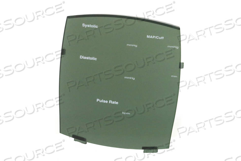 DISPLAY COVER, BLOOD PRESSURE ENGLISH by GE Medical Systems Information Technology (GEMSIT)