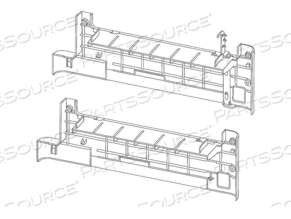 COVER,T652/T654,REAR LOWER by Lexmark