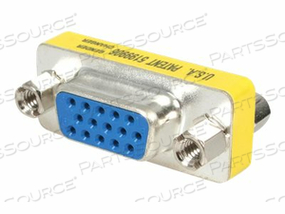 THIS SLIMLINE GENDER CHANGER (HDDB15F TO HDDB15F) CONVERTS A HIGH DENSITY DB15 M by StarTech.com Ltd.