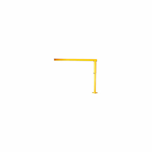 LIGHT DUTY FLOOR CRANE 4S0020 1000 LB. CAP. 14' SPAN 8' UNDER BEAM HEIGHT by Abell-Howe Company
