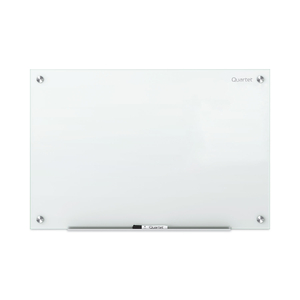 INFINITY MAGNETIC GLASS MARKER BOARD, 36 X 24, WHITE by Quartet