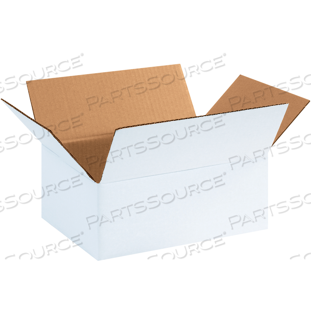 CORRUGATED BOXES, 11 3/4" X 8 3/4" X 4 3/4", WHITE, 25/BUNDLE by BOX Partners (Box Acquisitions, LLC)