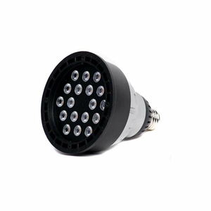 22W 120V COOL WHITE FLOOD LED UPLIGHT-BRONZE TEXTURE by Moon Visions Lighting