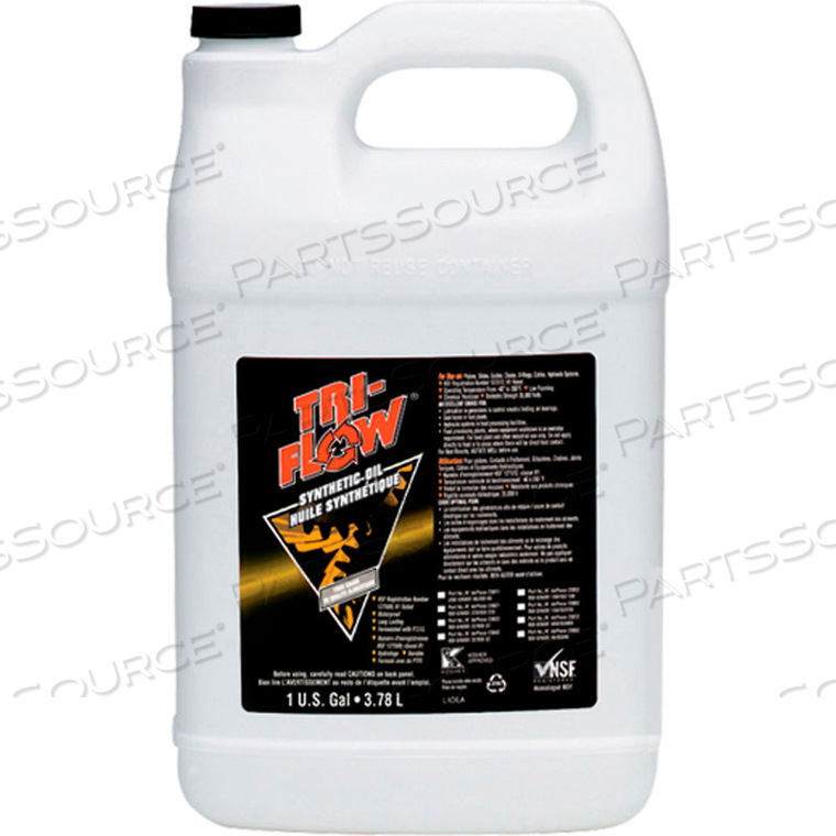 SYNTHETIC FOOD GRADE OIL - ISO 100, 1 GALLON NON-AEROSOL 