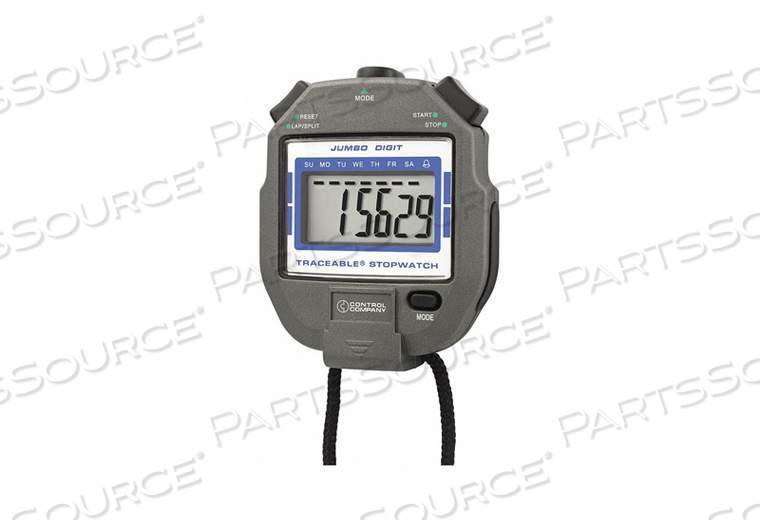 STOPWATCH JUMBO DIGIT NIST 3X2 by Traceable