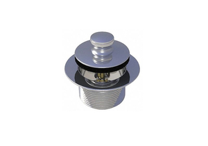 DRAIN STOPPER DIA. 2-7/8 BRASS CHROME by WCM Industries Inc.