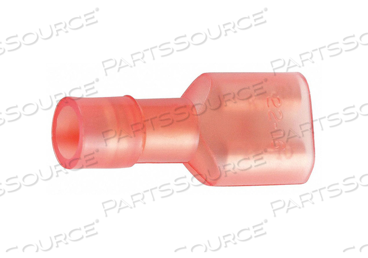 FEMALE DISCONNECT RED 22-16AWG PK100 by Power First FEMALE DISCONNECT RED 22-16AWG PK100 by Power First