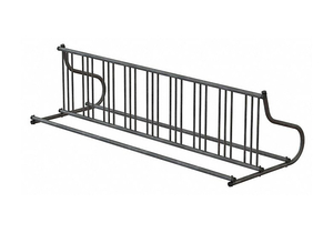 BIKE RACK 2-SIDED 18-BIKE 110 IN. SILVER by Graber Manufacturing