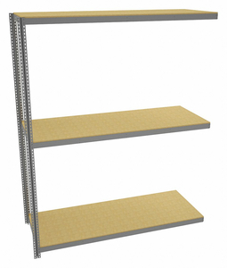 BOLTLESS SHELVING ADD-ON 120 H GRAY by Tennsco Corp.