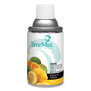 PREMIUM METERED AIR FRESHENER REFILL, CITRUS, 6.6 OZ AEROSOL SPRAY by TimeMist