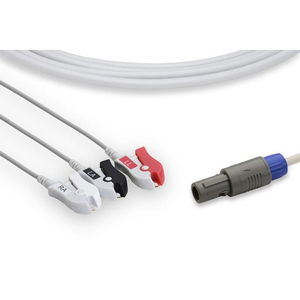 4 PIN LEMO CONNECTOR ECG CABLE - 11 FT by Siemens Medical Solutions