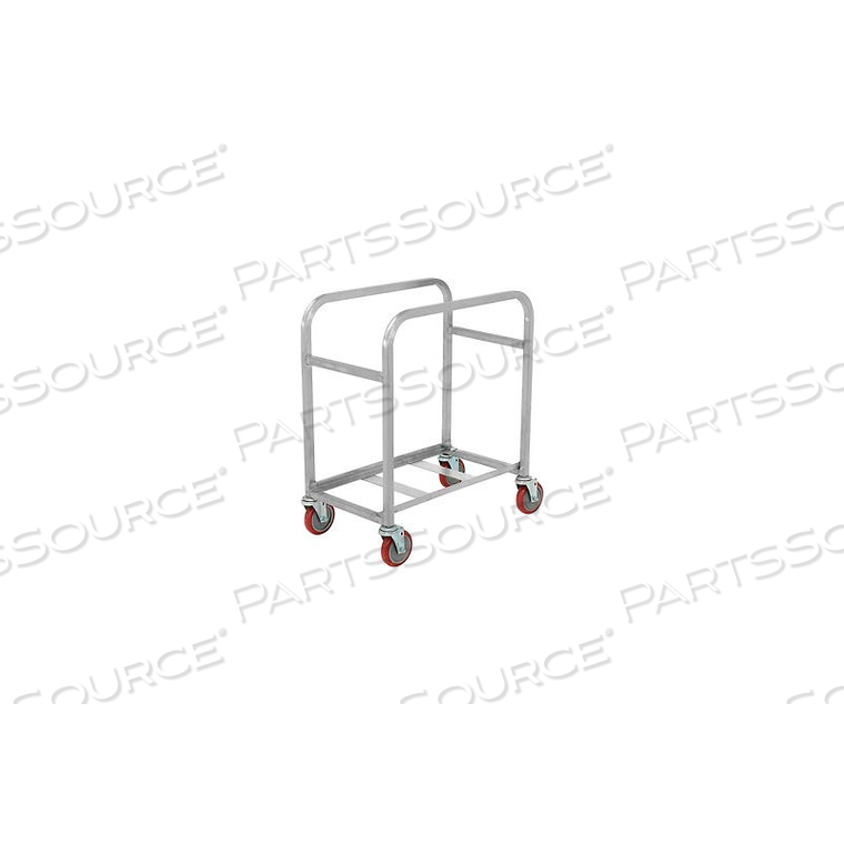MOBILE STAINLESS STEEL LUG CART CAPACITY 2 LUG, 25"L X 16"W X 33"H, NO LUGS by Winholt MOBILE STAINLESS STEEL LUG CART CAPACITY 2 LUG, 25"L X 16"W X 33"H, NO LUGS by Winholt