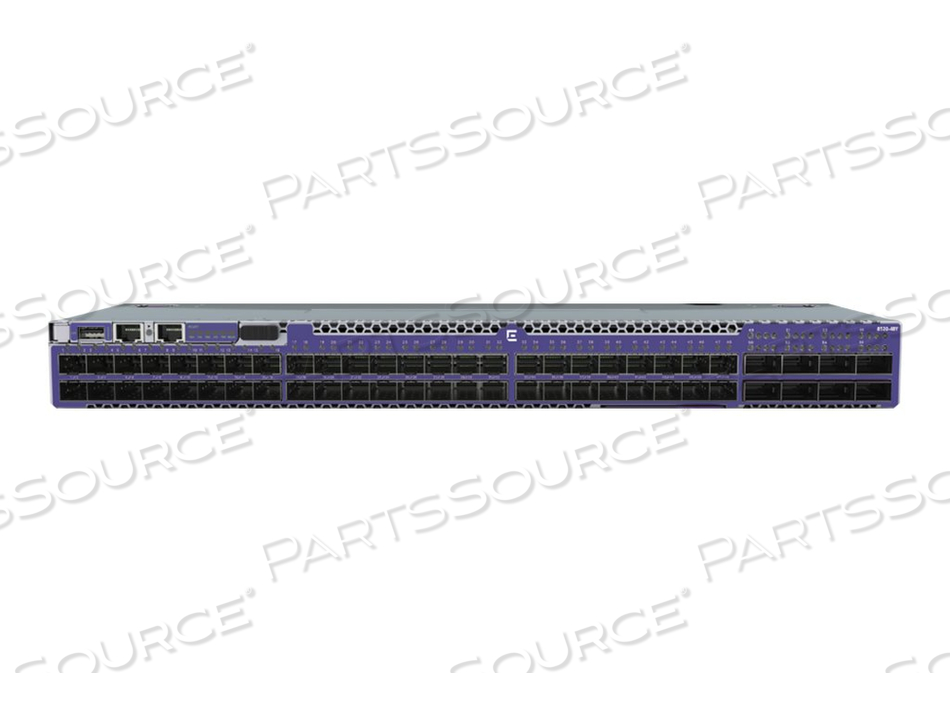 8520-48Y-8C-AC-F, SWITCH, L3, MANAGED, 48 X 1/10/25 GIGABIT ETHERNET + 8 X 40/100 GIGABIT QSFP28, FRONT TO BACK AIRFLOW, RACK-MOUNTABLE, AC by Extreme Network 8520-48Y-8C-AC-F, SWITCH, L3, MANAGED, 48 X 1/10/25 GIGABIT ETHERNET + 8 X 40/100 GIGABIT QSFP28, FRONT TO BACK AIRFLOW, RACK-MOUNTABLE, AC by Extreme Network