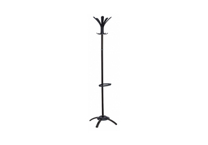 COAT STAND BLACK 5 HOOK by Alba