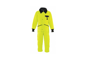 COVERALL HIVIS COVERALL LIME XL by RefrigiWear COVERALL HIVIS COVERALL LIME XL by RefrigiWear