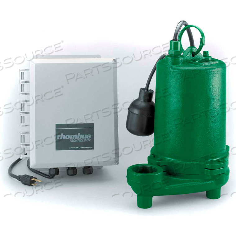 MYERS 1/2 HP HIGH-CAPACITY CAST IRON EFFLUENT PUMP, 100 GPM by Pentair MYERS 1/2 HP HIGH-CAPACITY CAST IRON EFFLUENT PUMP, 100 GPM by Pentair