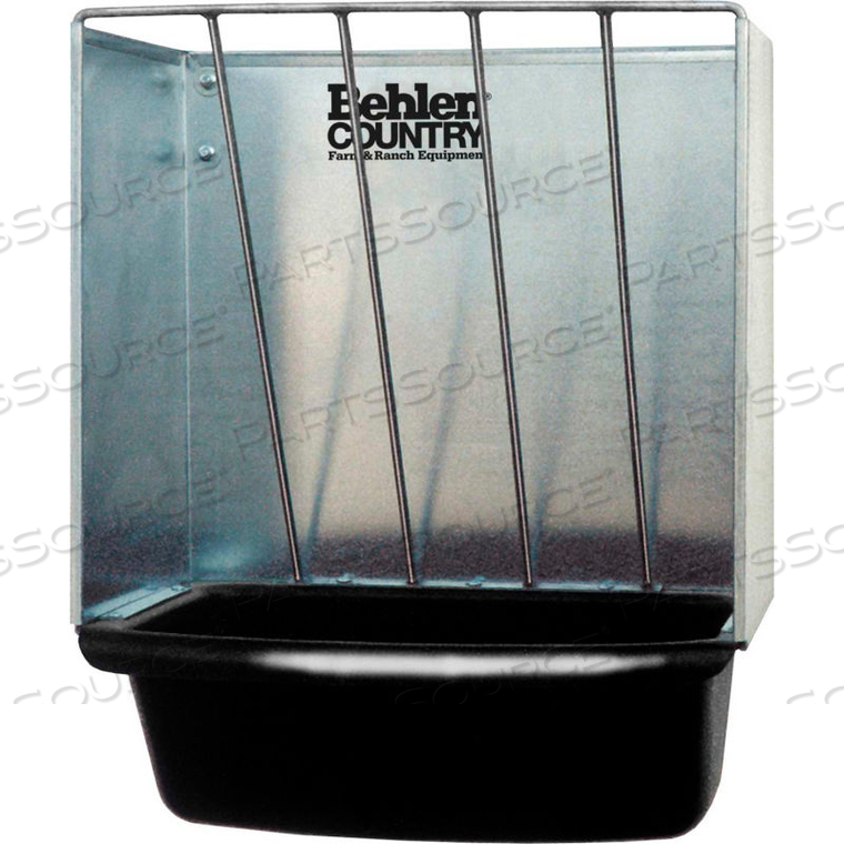 HEAVY DUTY GALVANIZED HAY RACK WALL STALL FEEDER W/ ROUNDED EDGES 20"L X 20"W X 12"H by Behlen Mfg. HEAVY DUTY GALVANIZED HAY RACK WALL STALL FEEDER W/ ROUNDED EDGES 20"L X 20"W X 12"H by Behlen Mfg.