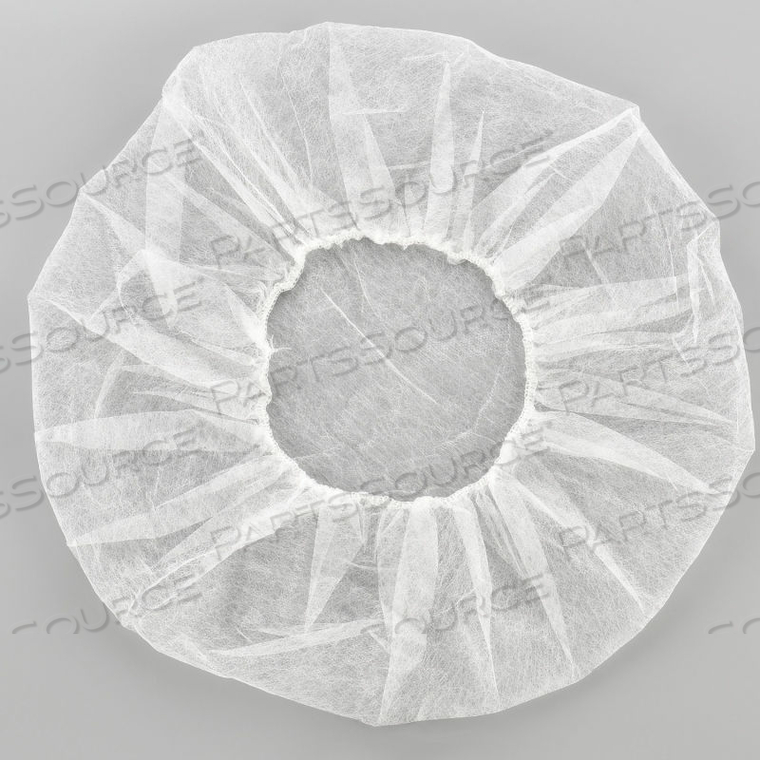 POLYPROPYLENE BOUFFANT CAP, 28", WHITE, 100/BAG by Hubei Kangcheng Non-Woven Co.-Wuhan