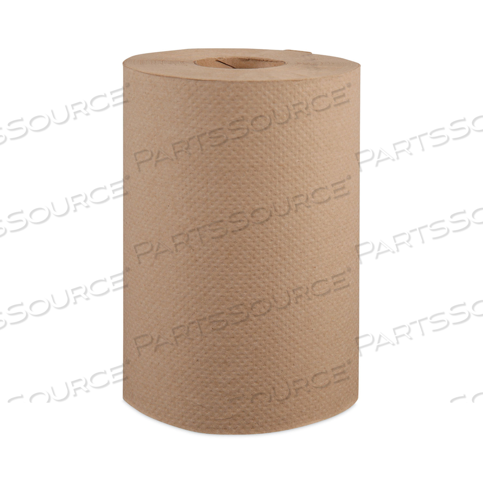 HARDWOUND ROLL TOWELS, 8" X 350 FT, NATURAL/CARTON by Windsoft