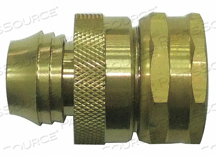 GARDEN HOSE ADAPTER, RIGID, FOR HOSE I.D. 3/4 IN, HOSE FITTING A GENDER FEMALE, HOSE FITTING B GENDER FEMALE, HOSE FITTING A SIZE 3/4 IN, HO by Westward GARDEN HOSE ADAPTER, RIGID, FOR HOSE I.D. 3/4 IN, HOSE FITTING A GENDER FEMALE, HOSE FITTING B GENDER FEMALE, HOSE FITTING A SIZE 3/4 IN, HO by Westward