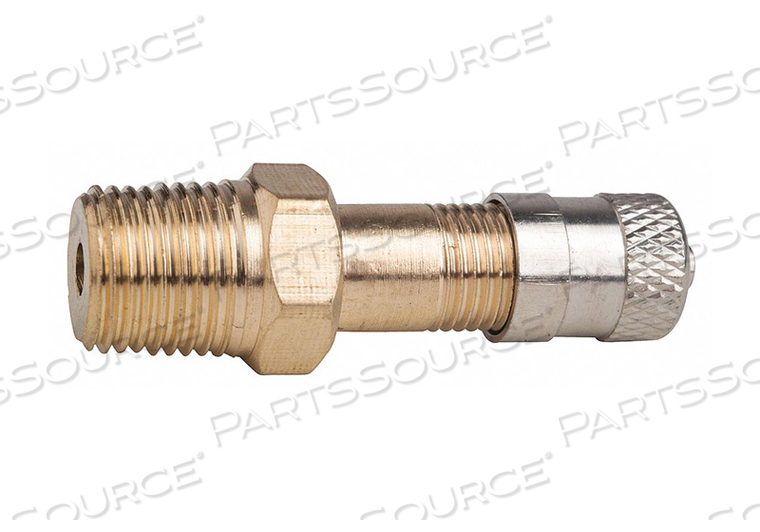 AIR TANK VALVE, AIR INLET GENDER MALE, AIR INLET SIZE 1/8 IN, AIR INLET TYPE NPT, AIR OUTLET GENDER MALE, AIR OUTLET SIZE 1/8 IN, AIR OUTLET by Imperial Supplies AIR TANK VALVE, AIR INLET GENDER MALE, AIR INLET SIZE 1/8 IN, AIR INLET TYPE NPT, AIR OUTLET GENDER MALE, AIR OUTLET SIZE 1/8 IN, AIR OUTLET by Imperial Supplies