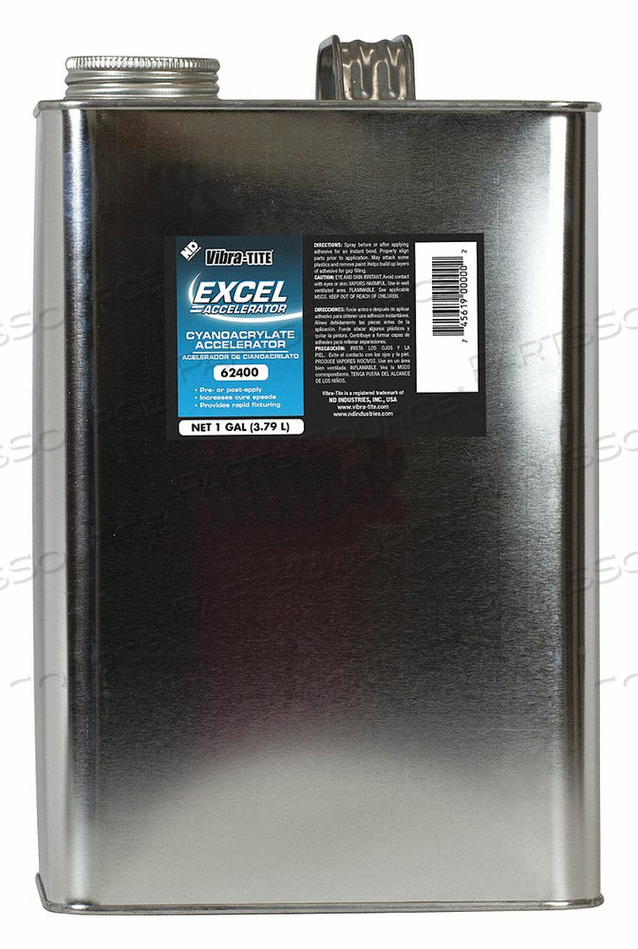 ACCELERATOR 1 GAL. CAN AMBERS by Vibra-Tite