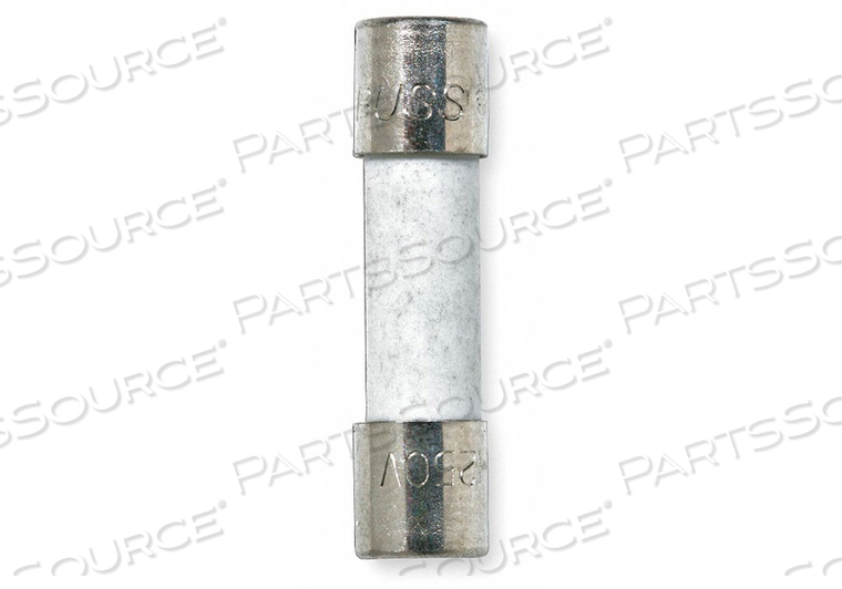 CERAMIC FUSE, 500MA, 250V AC, S505 SERIES by Cooper Bussmann