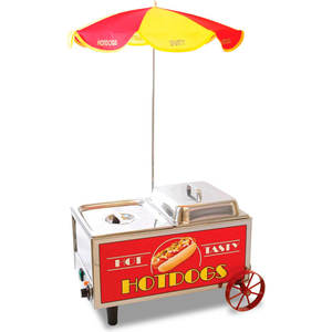 BENCHMARK USA, MINI CART HOT DOG STEAMER by Winco DWL International, LLC
