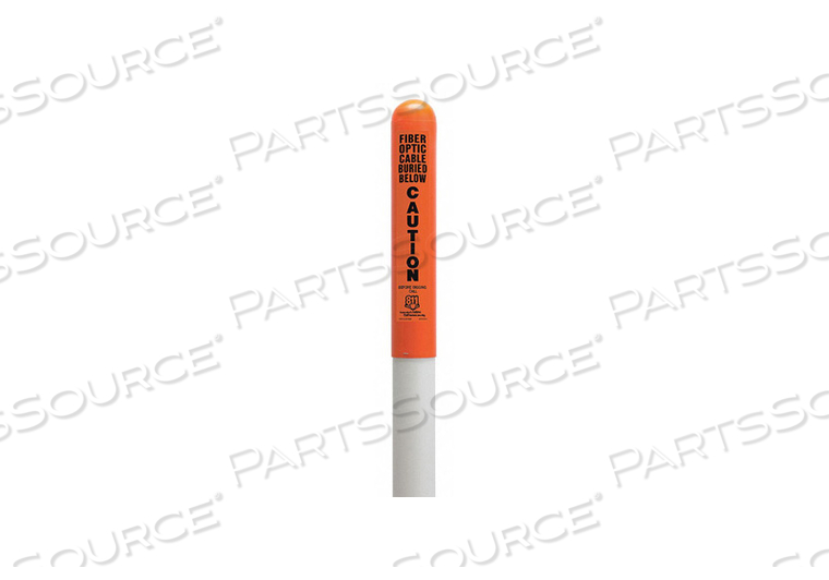 UTILITY DOME MARKER 66INH ORANGE/BLK/WHT by Tapco UTILITY DOME MARKER 66INH ORANGE/BLK/WHT by Tapco