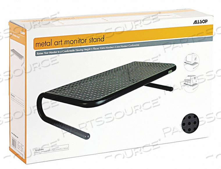 MONITOR STAND BLACK STEEL by Allsop